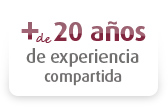 15 años de experiencia compartida